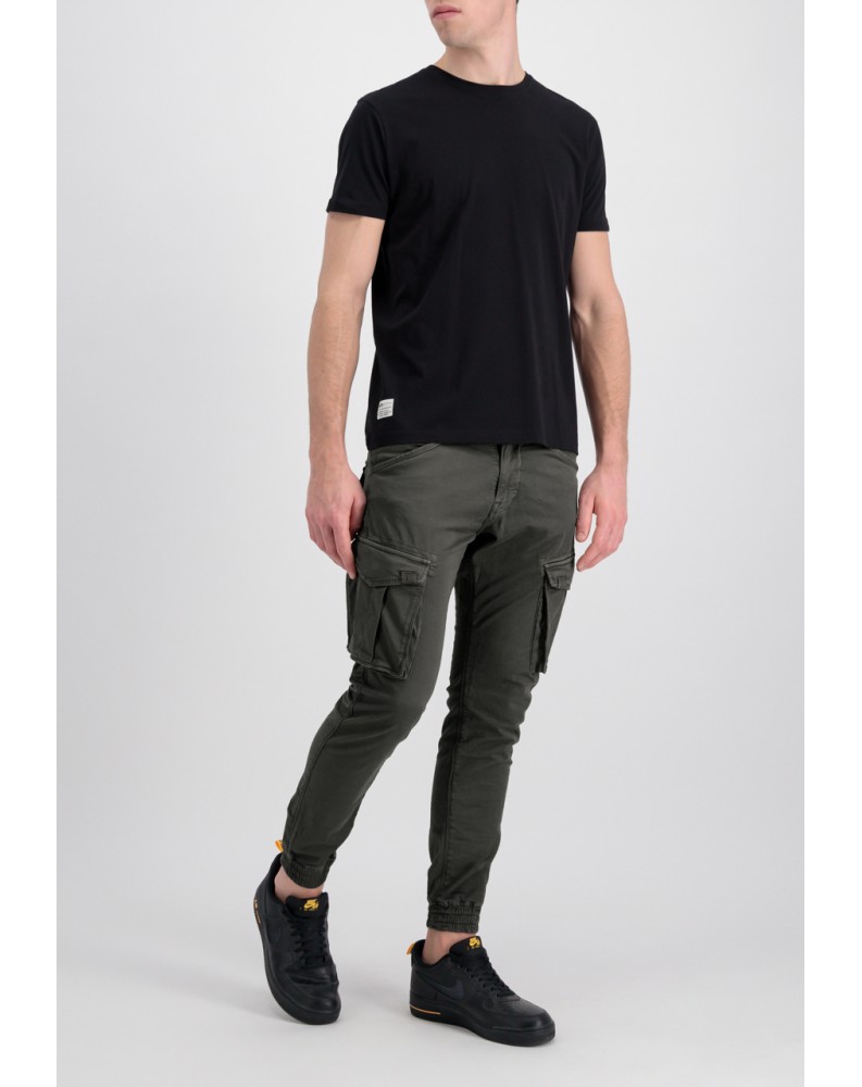 Kalhoty Alpha Industries SPY PANT Greyblack / Šedočerné
