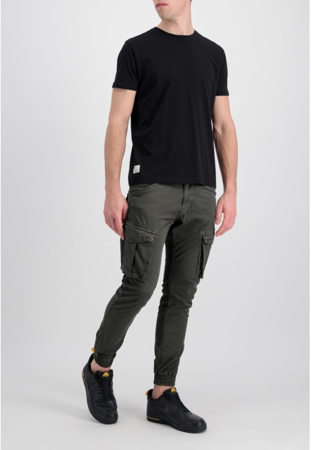 Kalhoty Alpha Industries SPY PANT Greyblack / Šedočerné