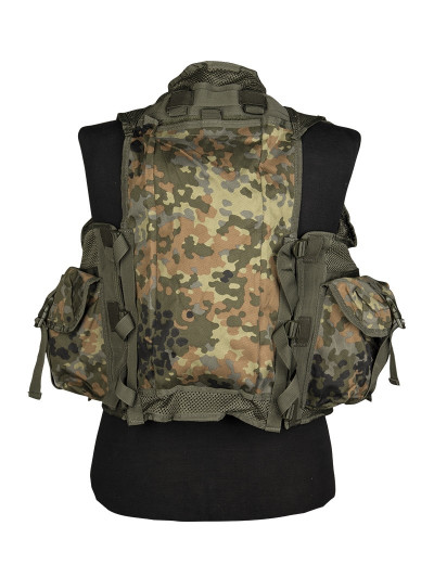 TAKTICKÁ VESTA 9 kapes FLECKTARN