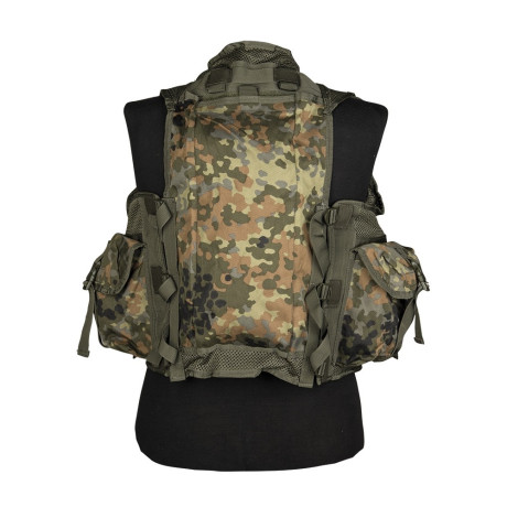 TAKTICKÁ VESTA 9 kapes FLECKTARN