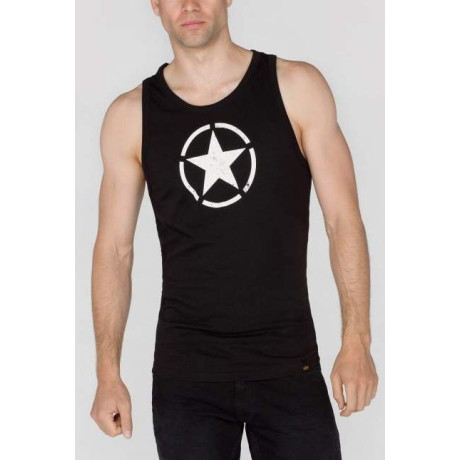 Tílko STAR TANK Alpha Industries BLACK / ČERNÉ
