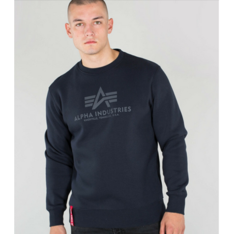 Mikina BASIC SWEATER Alpha Industries OLIVE