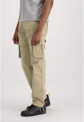Kalhoty JET PANT Alpha Industries, barva BONE WHITE