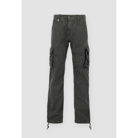 Kalhoty JET PANT Alpha Industries, GREYBLACK / ŠEDOČERNÉ