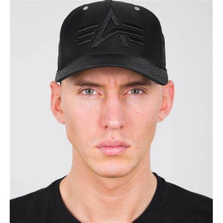 Čepice FLIGHT CAP Alpha Industries BLACK