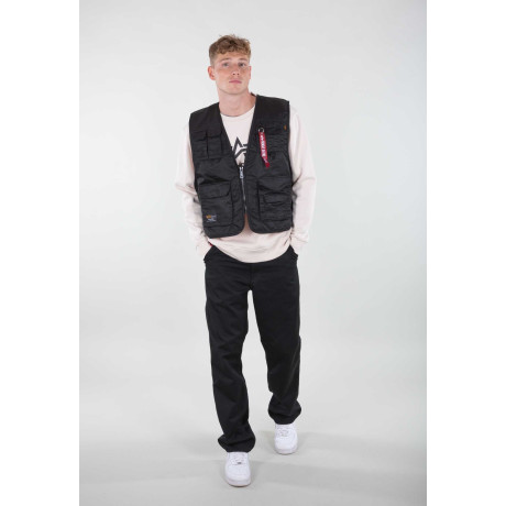 Alpha Industries UTILITY VEST černá