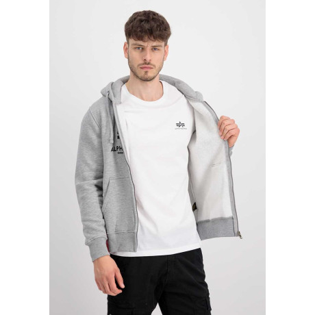 Mikina Basic Zip Hoodie, Alpha Industries