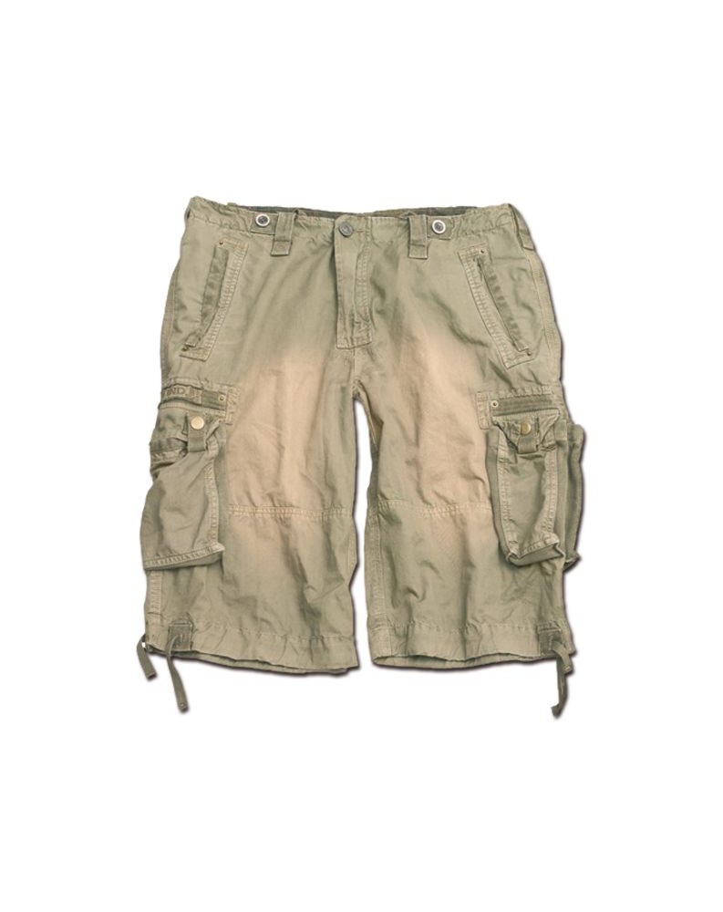 Kraťasy TERMINAL Short Alpha Industries Beige ovd.