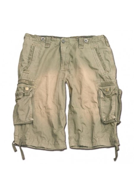 Kraťasy TERMINAL Short Alpha Industries Beige ovd.