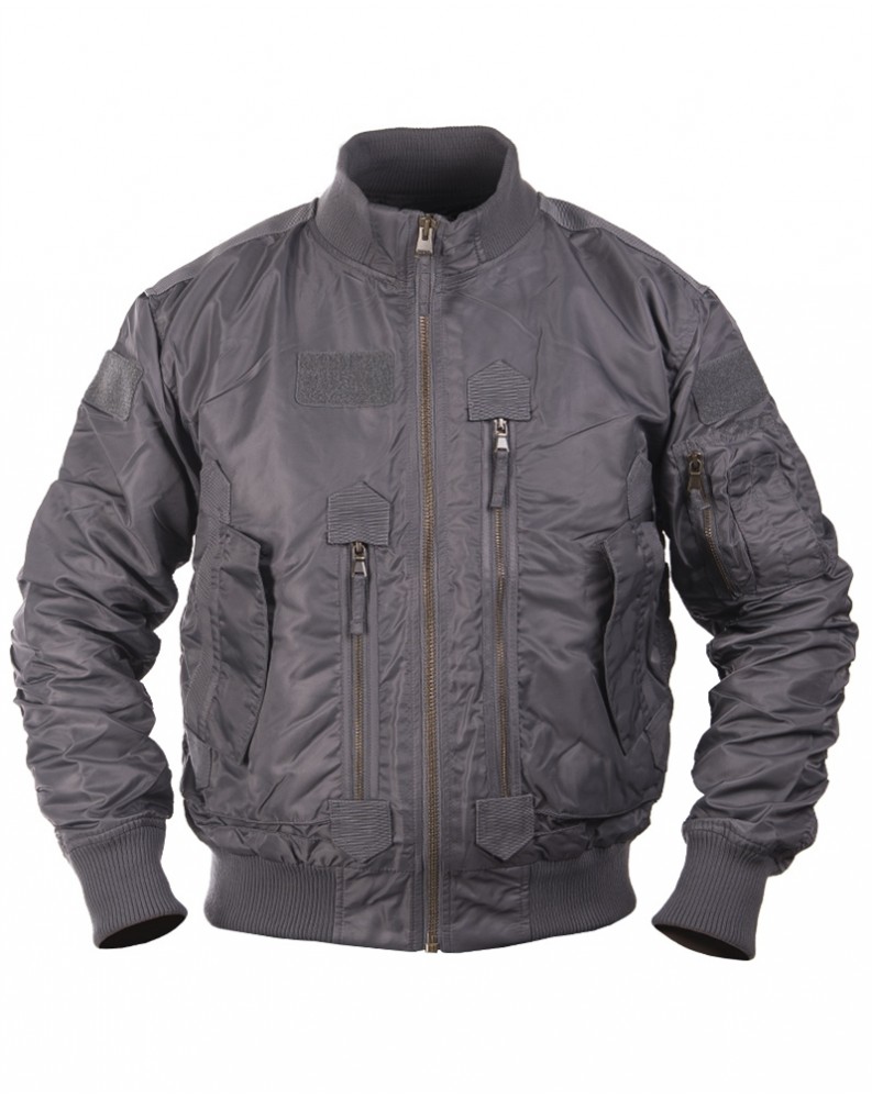 US TAKTICKÁ LETECKÁ bunda, Urban grey / Šedá US TAKTICKÁ LETECKÁ bunda, Urban grey / Šedá