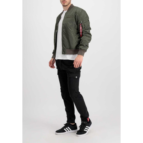 Bunda Alpha Industries MA-1 VF AUTHENTIC OVERDYED, Dark Olive