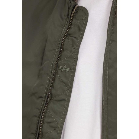 Bunda Alpha Industries MA-1 VF AUTHENTIC OVERDYED, Dark Olive