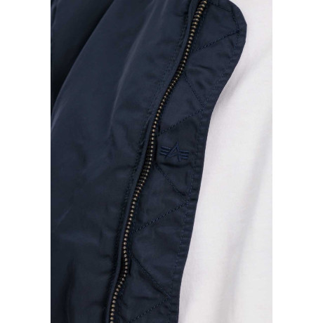 Bunda Alpha Industries MA-1 VF AUTHENTIC OVERDYED, Repl. Blue / Tmavě Modrá