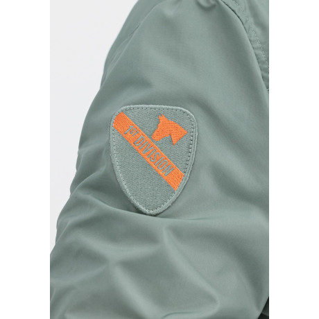 Bunda MA-1 TT HOOD CUSTOM Alpha Industries, DUSTY GREEN