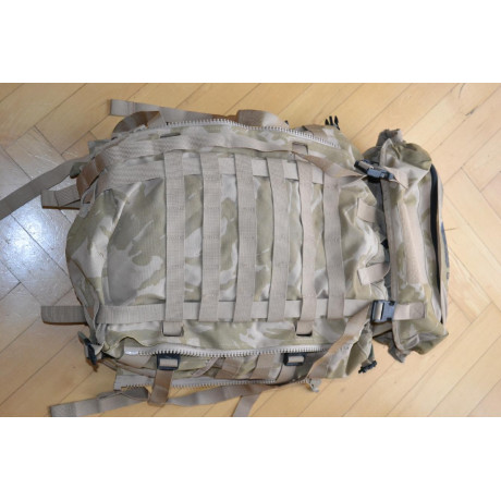 Originál britský batoh pouštní DPM FIELD PACK 45litrů, použitý