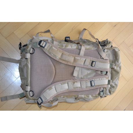 Originál britský batoh pouštní DPM FIELD PACK 45litrů, použitý