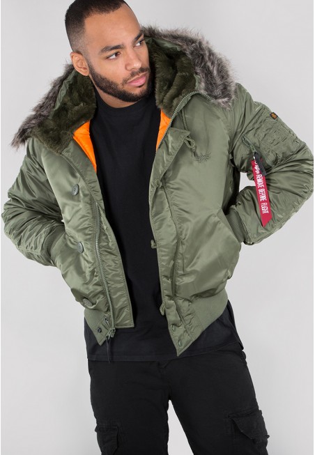 Bunda N2B VF 59 Alpha Industries SAGE GREEN / Šalvějově zelená