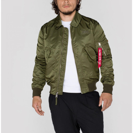 Bunda  CWU LW PM Alpha Industries DARK GREEN / TMAVĚ ZELENÁ