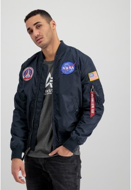 Bunda Alpha Industries MA-1 TT NASA REVERSIBLE II Repl.blue