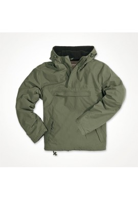 Windbreaker, anorak s fleecem
