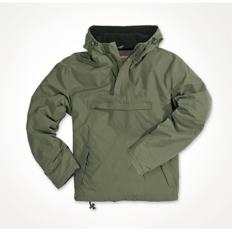 Windbreaker, anorak s fleecem