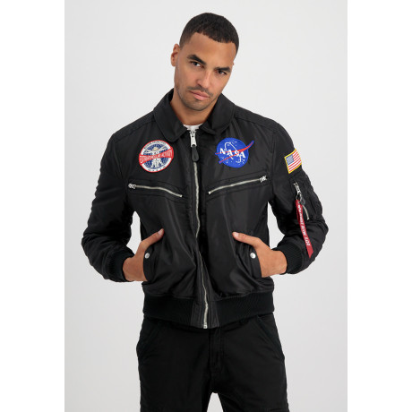 Bunda SPACEWALK JACKET Alpha Industries, černá