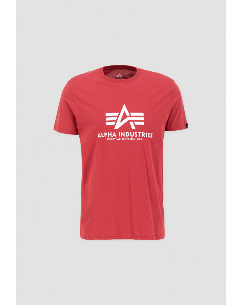 Tričko BASIC T Alpha Industries, RBF RED / RBF ČERVENÁ Tričko BASIC T Alpha Industries, RBF RED / RBF ČERVENÁ