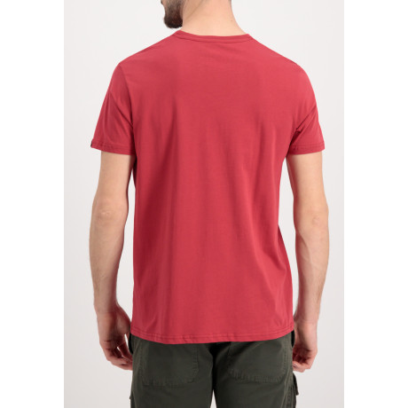 Tričko BASIC T Alpha Industries, RBF RED / RBF ČERVENÁ