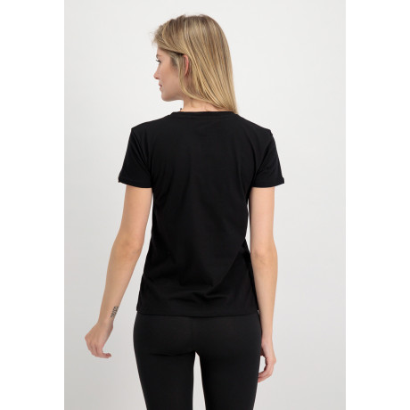 Dámské tričko NEW BASIC T Wmn. Alpha Industries BLACK / ČERNÉ