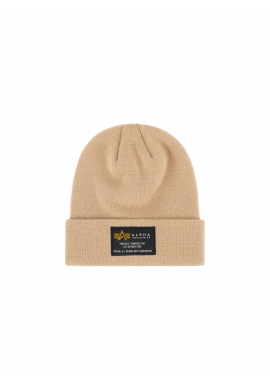 Čepice Alpha Industries CREW BEANIE, Dusty coral