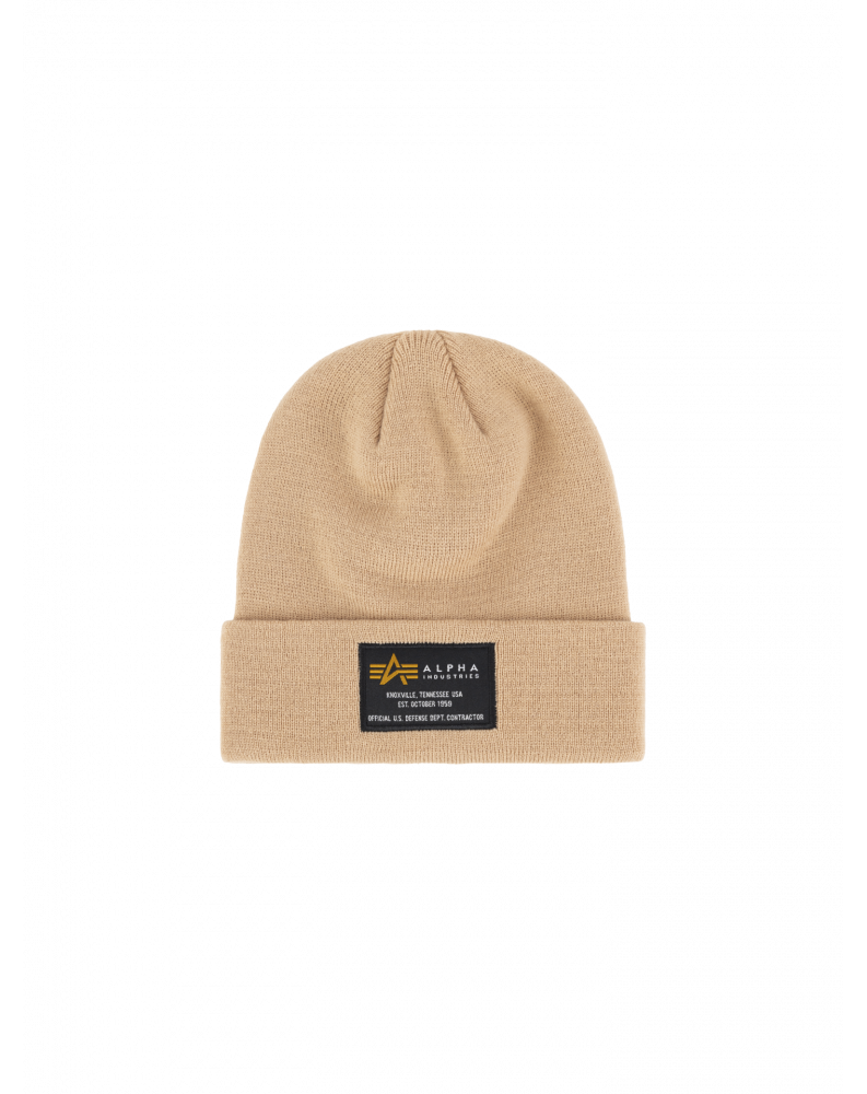 Čepice Alpha Industries CREW BEANIE, Dusty coral