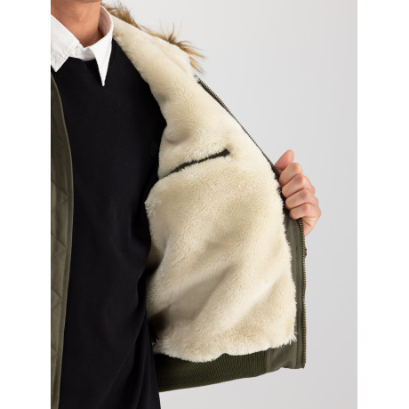 Zimní bunda ALPLHA Industries ARCTIC GUARDIAN JACKET, barva Dark olive