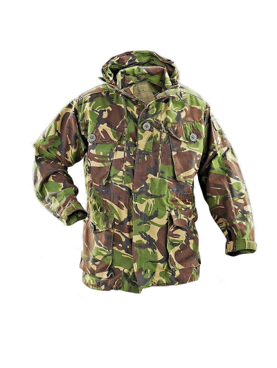 Original British SMOCK COMBAT WINDPROOF DPM parka, used