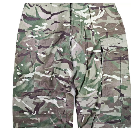 Britské originál kalhoty PCS FR pro letecký personál v potisku MTP