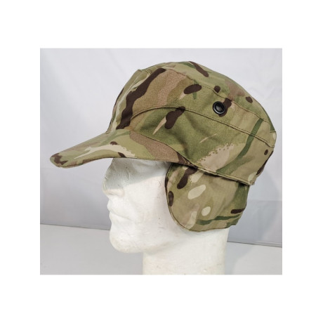 Britská polní čepice v potisku MTP, nová