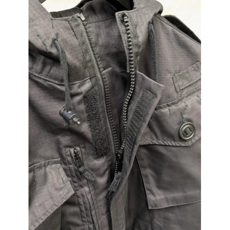 Britská bojová polní bunda, černá