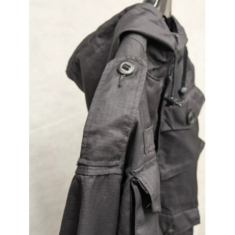 Originální britská bojová polní bunda pro speciální jednotky, černá, použitá