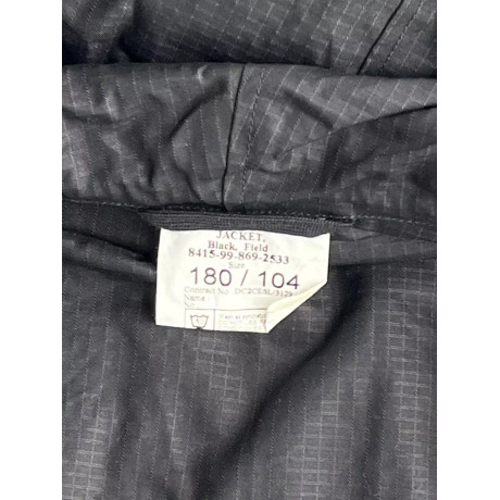 Originální britská bojová polní bunda pro speciální jednotky, černá, použitá