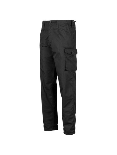 Authentic British combat pants for special forces, RIPSTOP, black, used