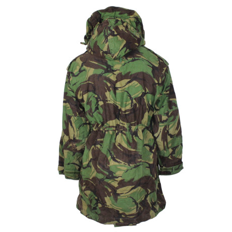 Originál britská bojová parka COLD WEATHER do chladného počasí, potisk MTP, použitá