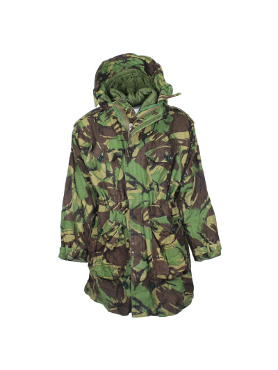 Authentic British COLD WEATHER combat parka for cold weather, DPM print, new