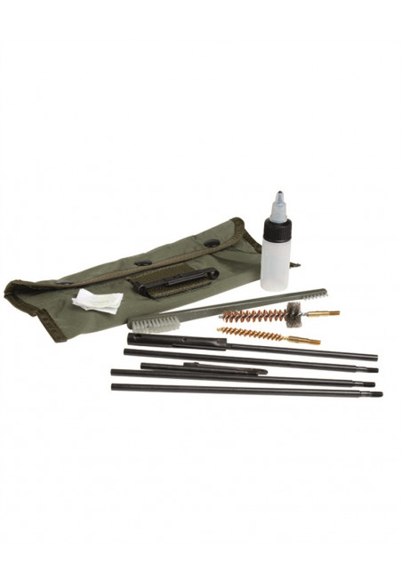 US ČISTICÍ SADA NA ZBRAŇ KAL.5.56 M16/FAMAS/G36 OLIVOVÁ
