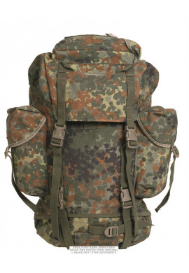 Originál BW bojový batoh Flecktarn 60 litrů, použitý