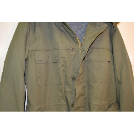 Originál ČSLA Kabát vzor 85,  včetně límce, kapuce a zimní vložky, nenošený