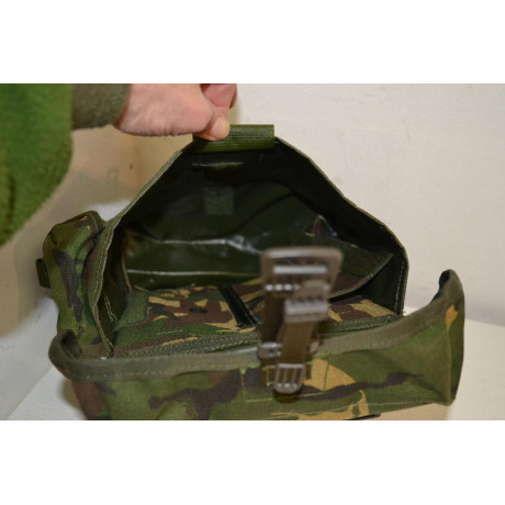 Britská sumka na munici ke kulometu FN Minimi v potisku DPM, originál, nová