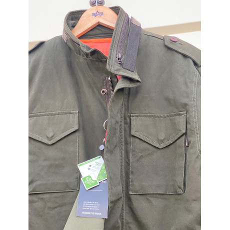 Bunda Alpha Industries MA-1 DL, barva Black Olive