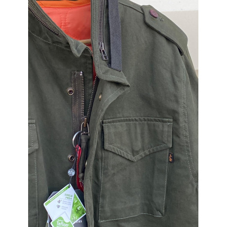 Bunda Alpha Industries MA-1 DL, barva Black Olive