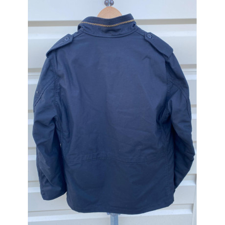 Bunda Alpha Industries M-65 HERITAGE s odepínací vložkou, barva NAVY