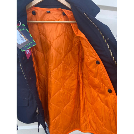 Bunda Alpha Industries M-65 HERITAGE s odepínací vložkou, barva NAVY