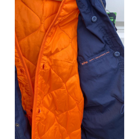 copy of Bunda Alpha Industries M-65 HERITAGE s odepínací vložkou, barva NAVY